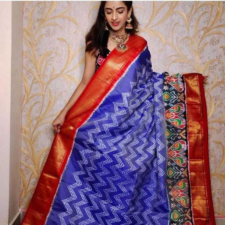 YNF SOFT SILK RRW 03 SILK SAREES WHOLESALE SOFT SILK TRADITIONAL IKAT SAREES MANUFACTURER